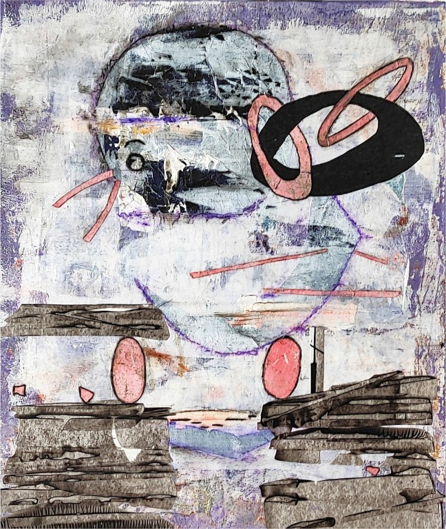 30x37, mixed media auf papier